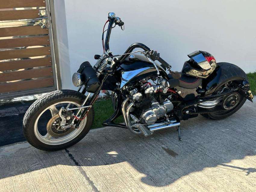 custom honds fat tire bobber for sale